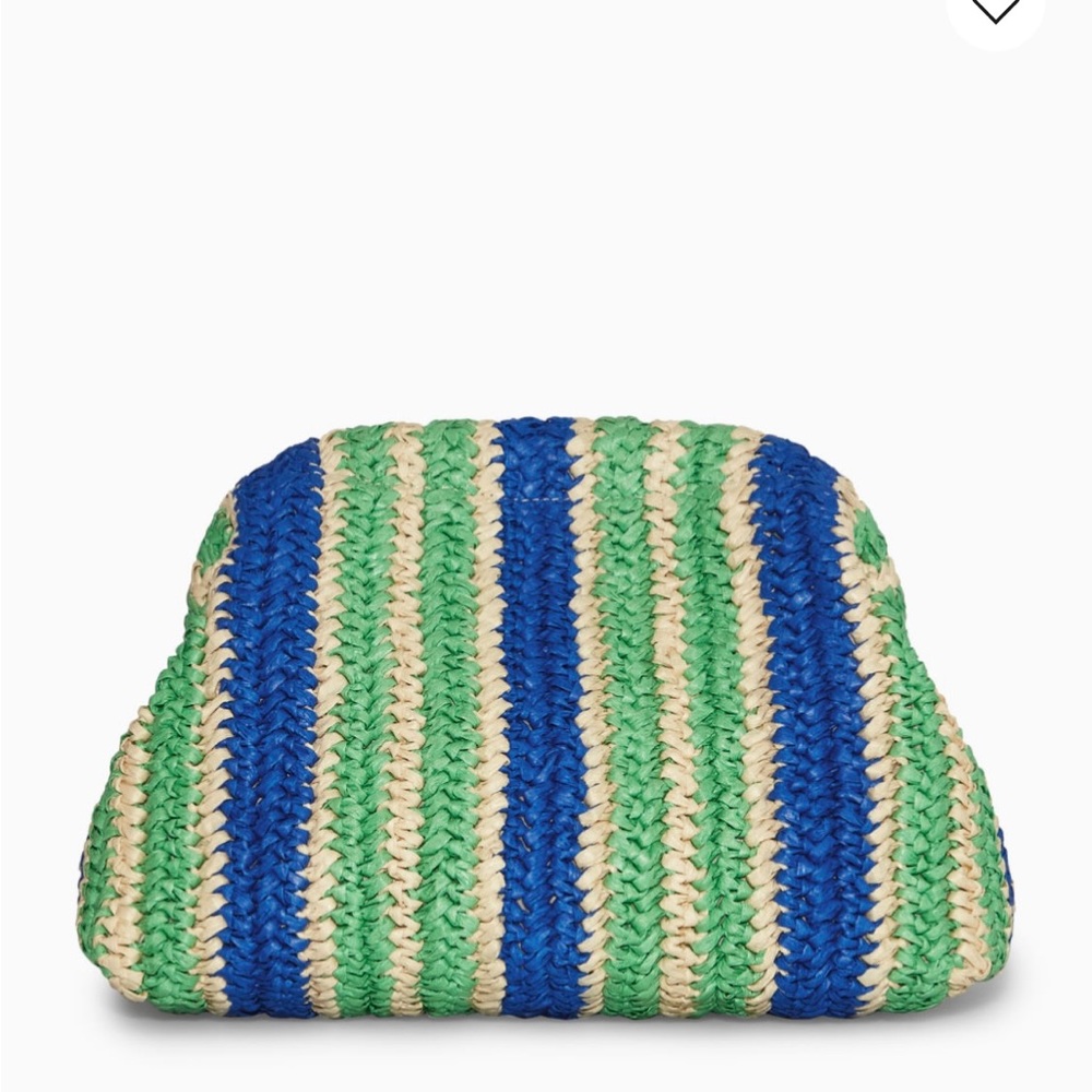 COS Raffia Framed Clutch
